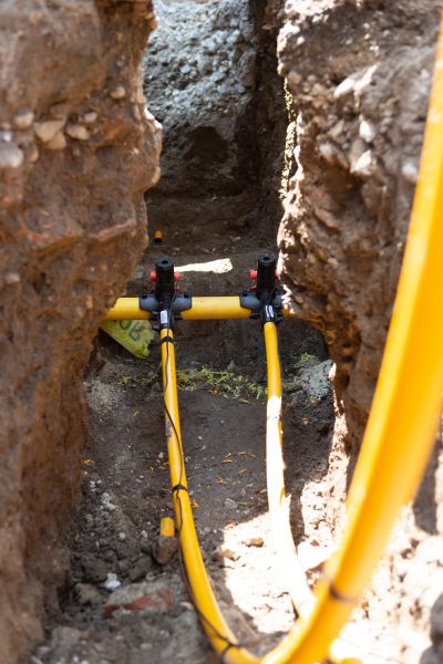Propane Piping in Arlington